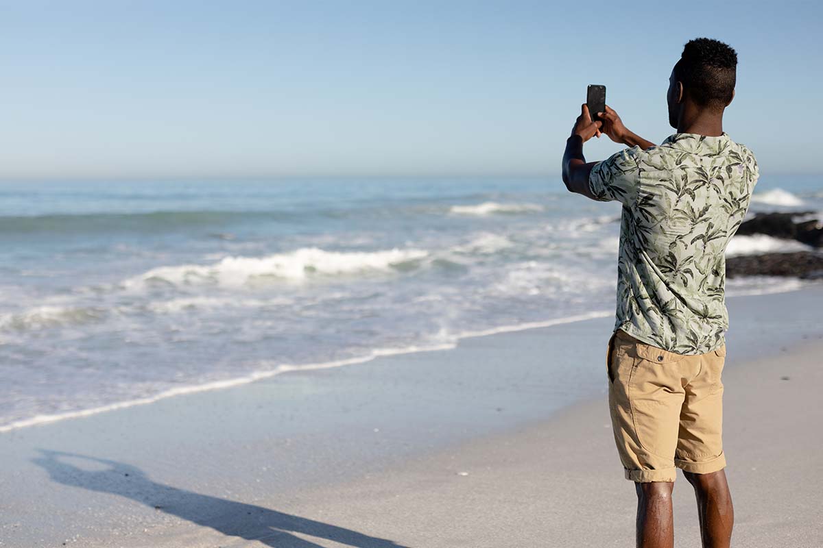 A man enjoying our weekend gateways in Kenya